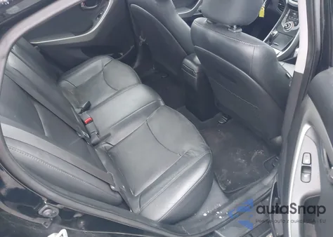 2013 Hyundai Elantra Limited из США, поврежденный, VIN 5NPDH4AE1DH384035